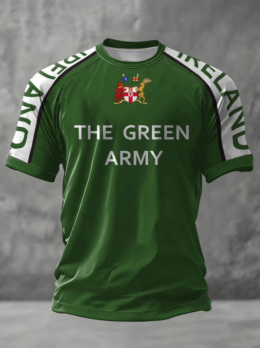 Ireland World Cup 2026 T Shirt The Green Army Shirt World Cup Merch Best Gifts For Team Ireland Lovers.jpeg