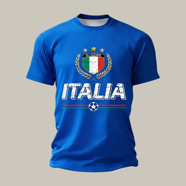 Italian National Football Team T Shirt 2026 FIFA World Cup Shirt For Men.jpeg
