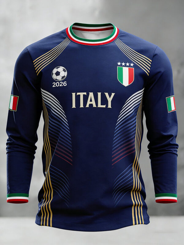 Italy FIFA World Cup 2026 Long Sleeve Shirt Italy FIFA World Cup Apparel Gifts Idea.jpeg