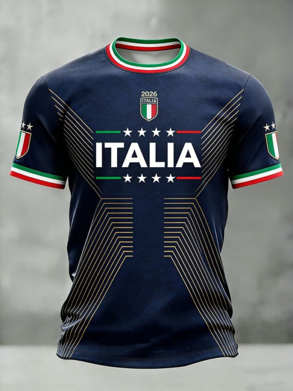 Italy World Cup 2026 Merch Italia Team Shirt Game Day Clothes For Soccer Players.jpeg