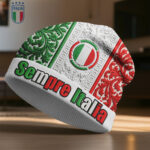 Italy World Cup 2026 Merch Sempre Italia Beanie Hat Game Day Outfits For Soccer Fan.jpeg