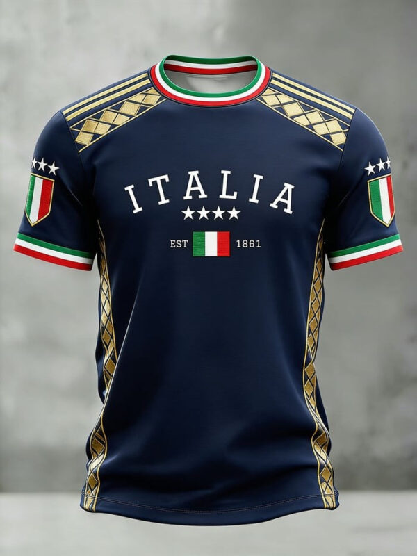 Italy World Cup 2026 Merch Team Italia EST 1861 Shirt Game Day Attire Fan Gifts.jpeg