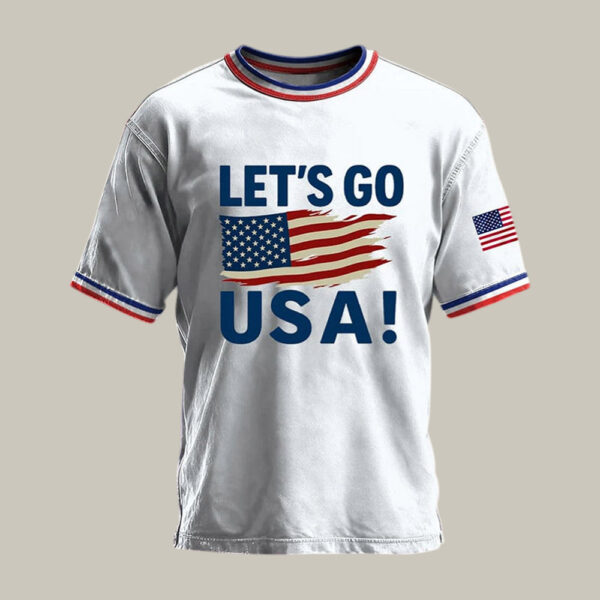 Lets Go USA FIFA World Cup 2026 T Shirt American Flag World Cup Shirt Best Fan Gear.jpeg