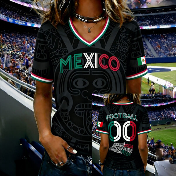 Mexico 2026 FIFA World Cup V Neck Shirt FIFA Club World Cup Bracket Shirt Mothers Day For Fan.jpeg