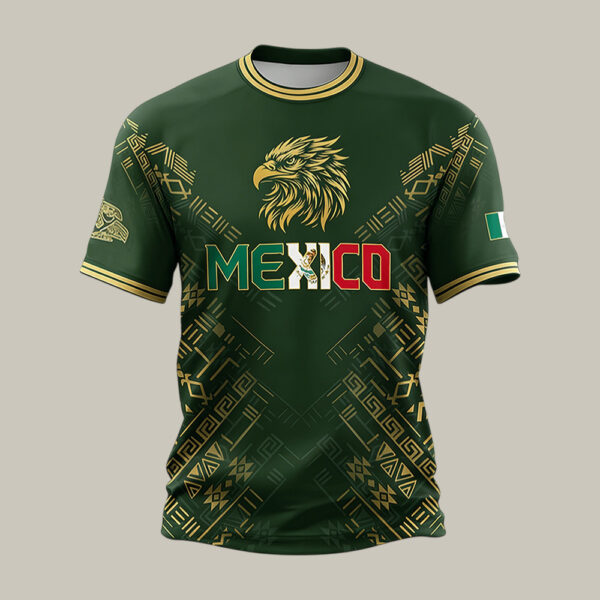 Mexico FIFA World Cup 2026 Eagle T Shirt Soccer Clothes Unique Present For Fan.jpeg