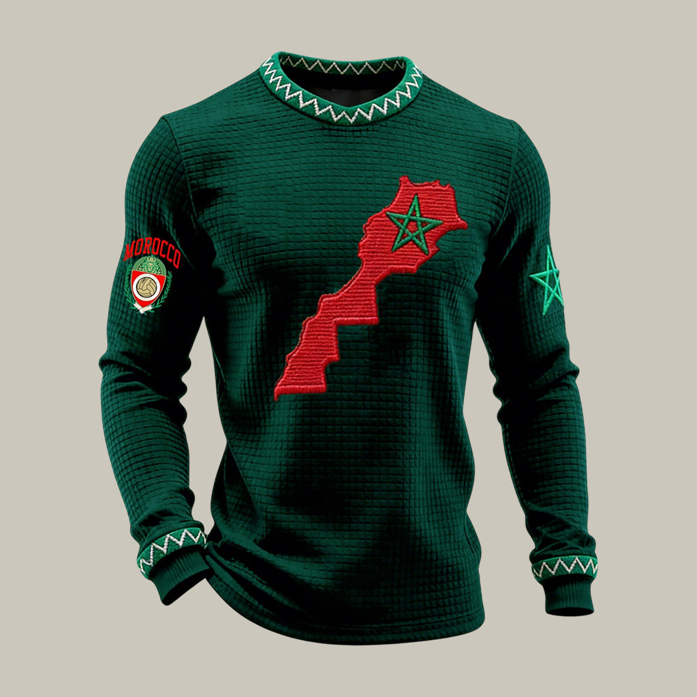 Morocco 2026 FIFA World Cup Long Sleeve Shirt Soccer Apparel Cool For Dad.jpeg Morocco 2026 FIFA World Cup Long Sleeve Shirt Soccer Apparel Cool For Dad.jpeg