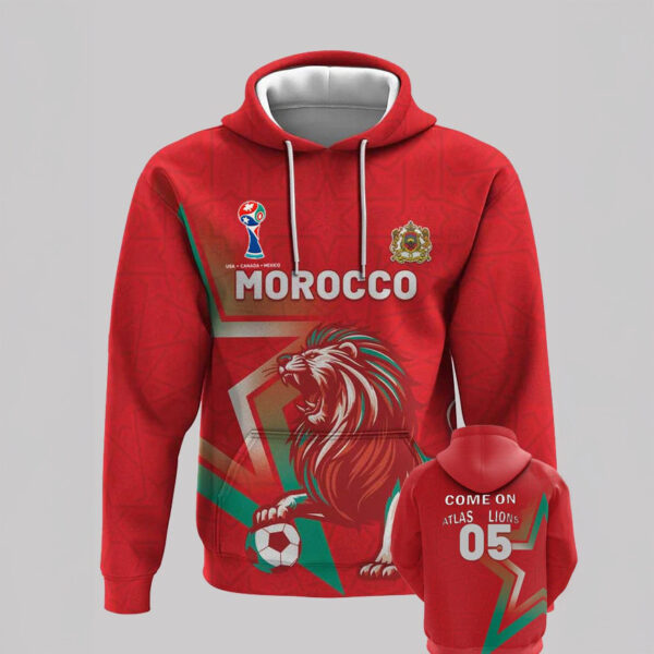 Morocco Atlas Lions FIFA Club World Cup Bracket Hoodie Soccer Apparel Game Day Gear.jpeg