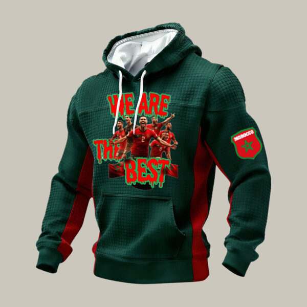 Morocco FIFA World Cup 2026 Hoodie We Are The Best Soccer Apparel Fan Gear.jpeg
