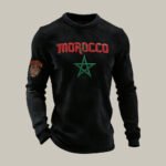 Morocco FIFA World Cup 2026 Long Sleeve Shirt Morocco National Soccer Team Apparel.jpeg