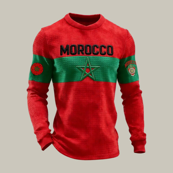 Morocco FIFA World Cup 2026 Long Sleeve Shirt Soccer Apparel World Cup Lover Gift.jpeg