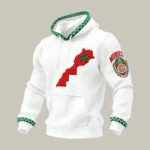 Morocco Moroccan Pride Flag Map Hoodie FIFA World Cup 2026 Apparel Soccer Lover Present.jpeg