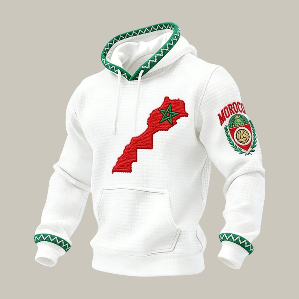 Morocco Moroccan Pride Flag Map Hoodie FIFA World Cup 2026 Apparel Soccer Lover Present.jpeg Morocco Moroccan Pride Flag Map Hoodie FIFA World Cup 2026 Apparel Soccer Lover Present.jpeg