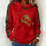 Morocco World Cup 2026 Group Stage Matches Hoodie Game Day Clothing Soccer Gear.jpeg