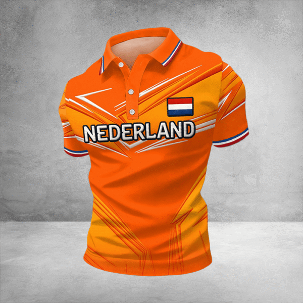 Netherlands World Cup 2026 Polo Shirt Nederlands Polos FIFA Apparel Gifts Idea.png