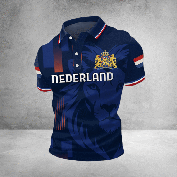 Netherlands World Cup Team Nederland Polo Shirt Sports Fan Apparel For Soccer Lovers.png