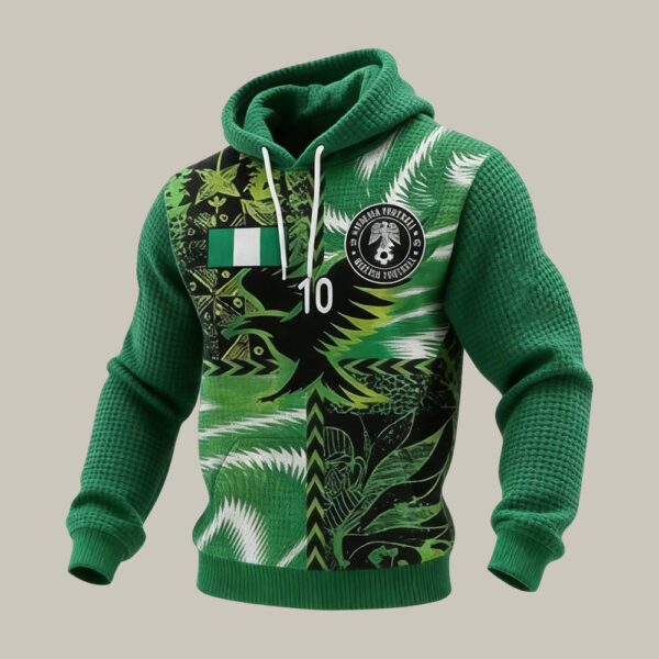 Nigeria National Soccer Pattern Hoodie FIFA World Cup 2026 Apparel Father Gift.jpeg