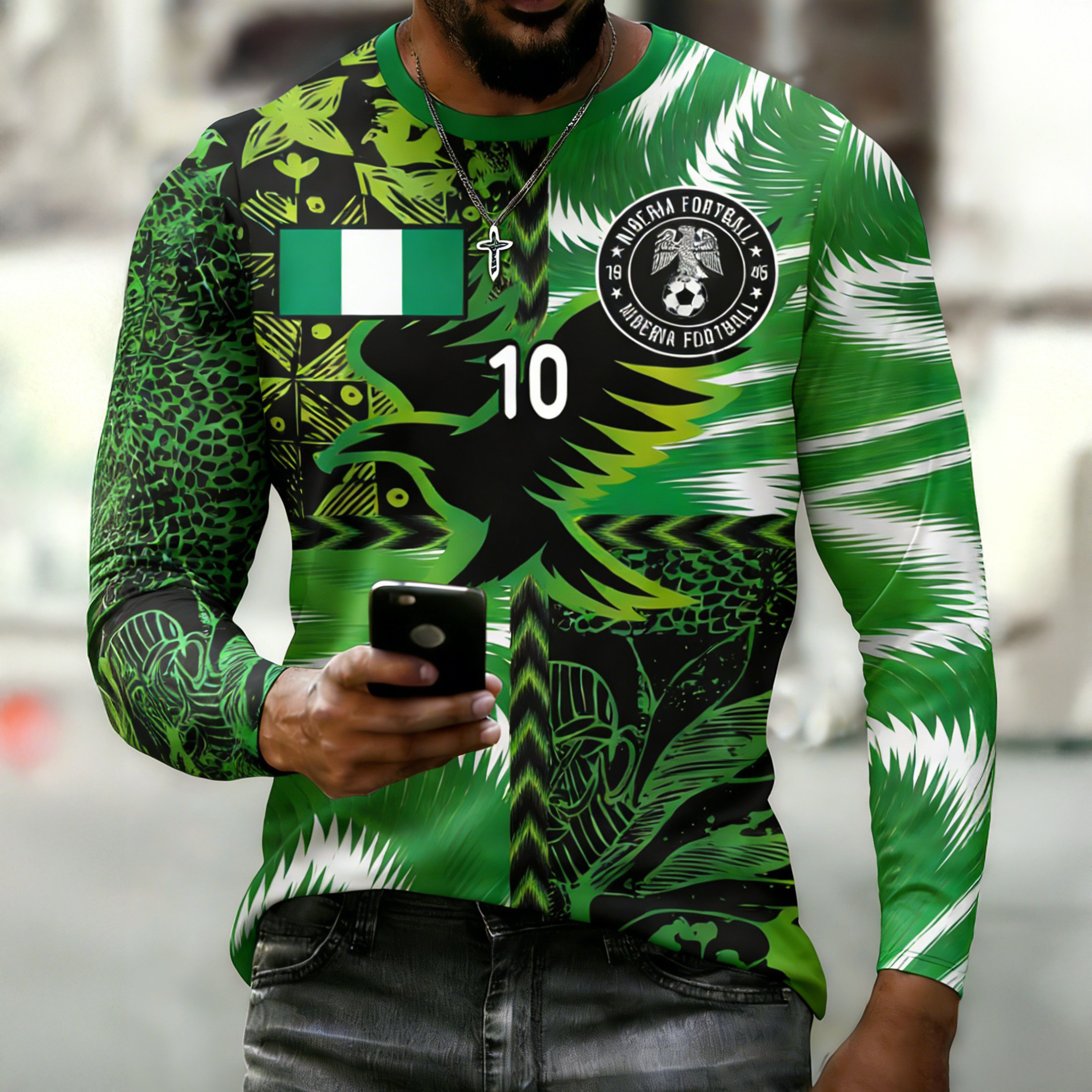 Nigeria National Soccer Team Long Sleeve Shirt FIFA Club World Cup Bracket Merch Fan Gear.jpeg Nigeria National Soccer Team Long Sleeve Shirt FIFA Club World Cup Bracket Merch Fan Gear.jpeg