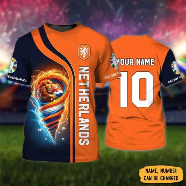Personalized Netherlands Euro 2026 T Shirt Netherlands World Cup 2026 Merch Best For Boyfriend.jpeg