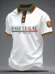 Portugal FIFA World Cup 2026 Can Mex USA Polo Shirt Portugal World Cup Games Clothes.png