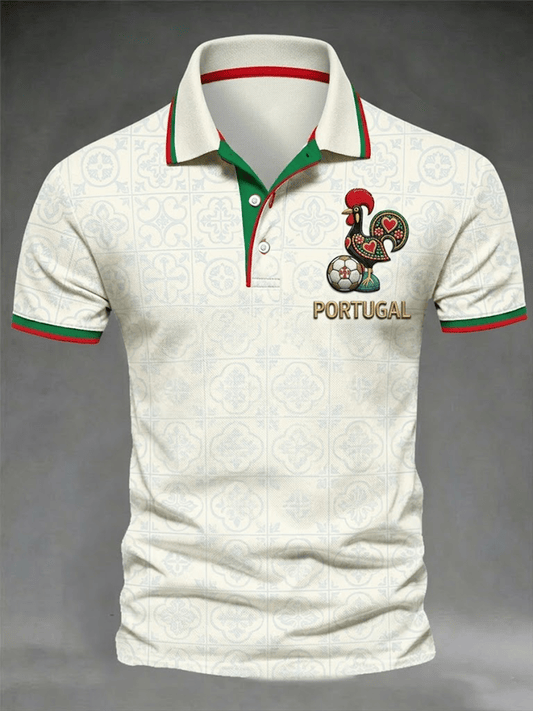 Portugal FIFA World Cup 2026 Polo Shirt Portugal Soccer Apparel For World Cup Lovers.png