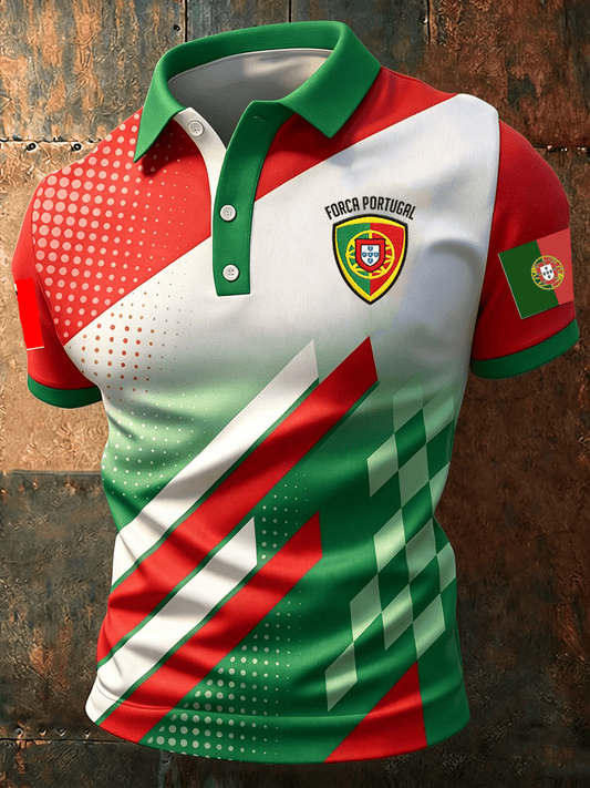 Portugal FIFA World Cup 2026 Polo Shirt Portugal Soccer Fan Outfits Gifts Idea.png