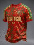 Portugal FIFA World Cup 2026 Shirt FIFA Soccer Apparel For World Cup Fan.png