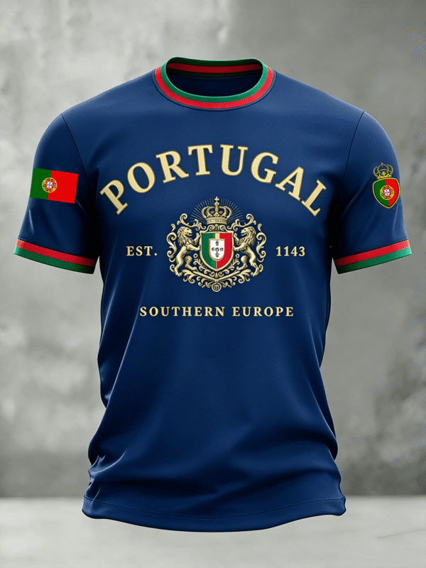 Portugal FIFA World Cup 2026 Shirt Southern Europe EST 1143 Shirt For Soccer Fan.png