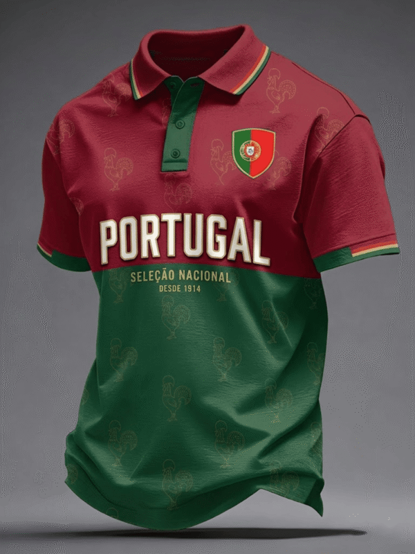 Portugal World Cup 2026 Polo Shirt FIFA World Cup Merch Cool For Portuguese.png