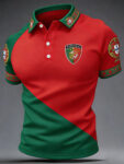 Portugal World Cup 2026 Polo Shirt Mens Soccer Apparel For World Cup Lovers.jpeg