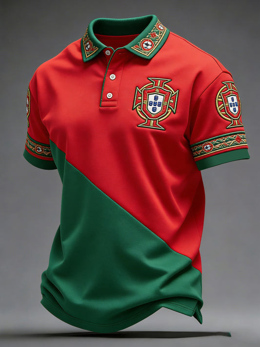 Portugal World Cup 2026 Polo Shirt Portugal FIFA World Cup 2026 Apparel For Boyfriend.jpeg