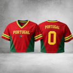Portugal World Cup Team Jersey Crop Top World Cup 2026 Merch Soccer Lovers Gifts Idea.png