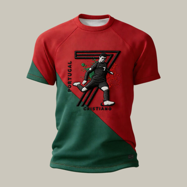 Ronaldo FIFA Club World Cup Bracket 7 T Shirt Portugal Football Team Soccer Clothes Best Fan Gift.jpeg