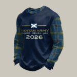 Scotland 2026 FIFA World Cup Long Sleeve Shirt Soccer Apparel For Dad.jpeg