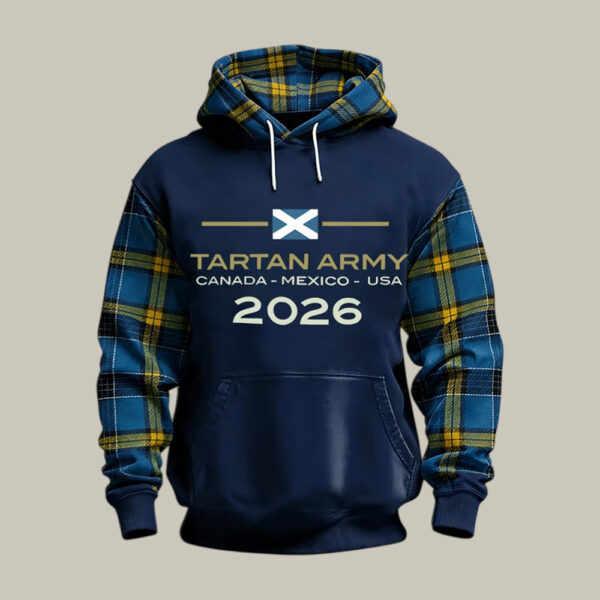 Scotland FIFA World Cup 2026 Hoodie Tartan Army 2026 World Cup Apparel Fan Gear.jpeg