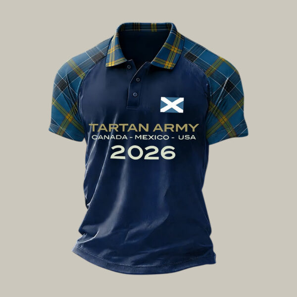 Scotland FIFA World Cup 2026 Polo Shirt Game Day Shirt Soccer Lover For Brother.jpeg