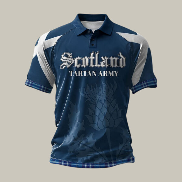 Scotland FIFA World Cup 2026 Polo Shirt Game Day Shirt World Cup Gear.jpeg