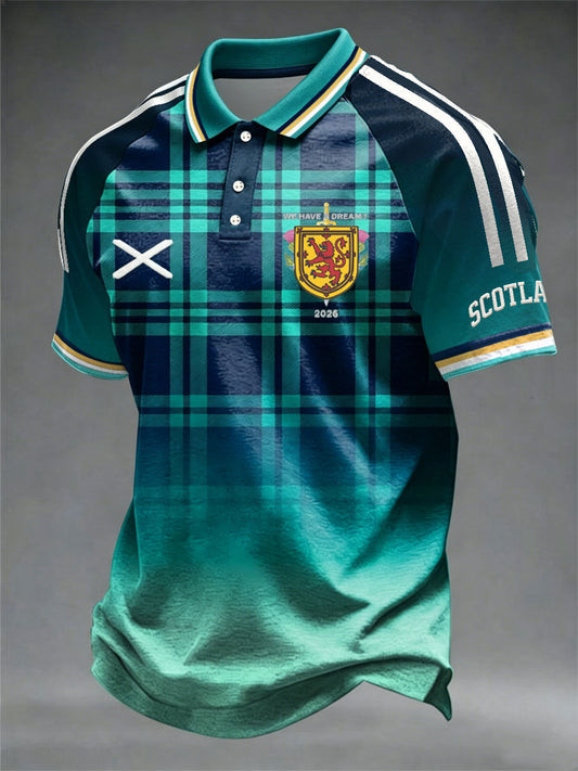 Scotland FIFA World Cup 2026 Polo Shirt Scotland World Cup Games Attire Fan Clothes.jpeg