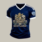Scotland FIFA World Cup Team V Neck Shirt Scotland Tartan Army Shirt Soccer Fan Gear.jpeg