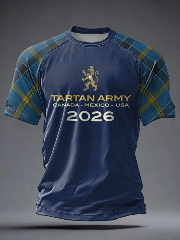 Scotland Tartan Army Canada Mexico USA 2026 Shirt Scotland World Cup Apparel For Fan.jpeg
