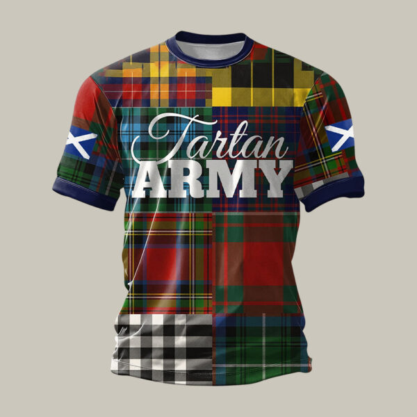 Scotland Tartan Army T Shirt FIFA World Cup 2026 Clothes Present For Soccer Lovers.jpeg