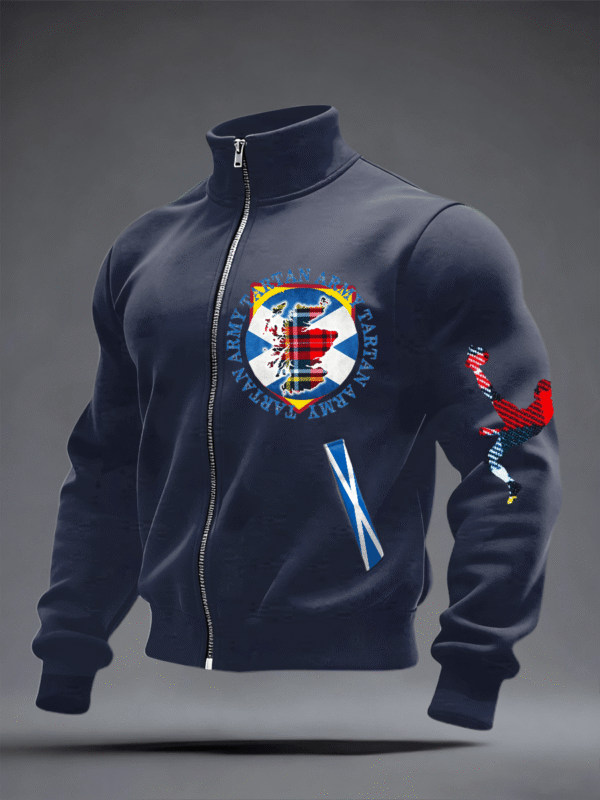 Scotland World Cup 2026 Apparel Tartan Army Scottish Map Jacket For Husband.png