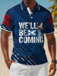 Scotland World Cup 2026 Clothes Well Be Coming Polo Shirt For Team Scotland Fan.jpeg