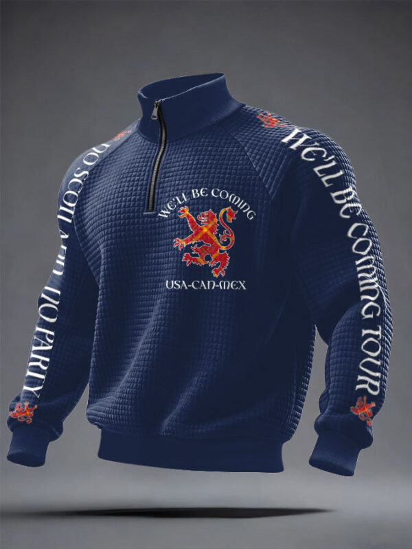 Scotland World Cup 2026 Clothing Well Be Coming USA Can Mex Zip Sweatshirt Gifts Idea.jpeg