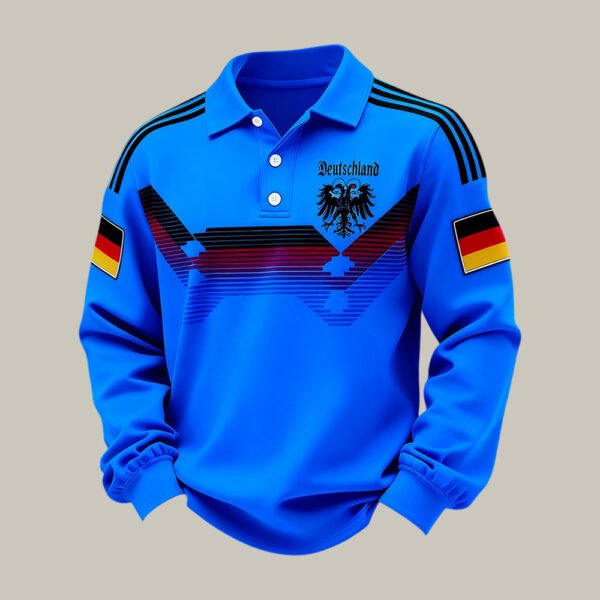 Scotland World Cup 2026 Group Stage Matches Polo Long Sleeve Shirt Game Day Clothing Soccer Gear.jpeg
