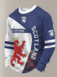 Scotland World Cup 2026 Long Sleeve Shirt Scottish Soccer Shirt Best Gifts For Grandpa.png