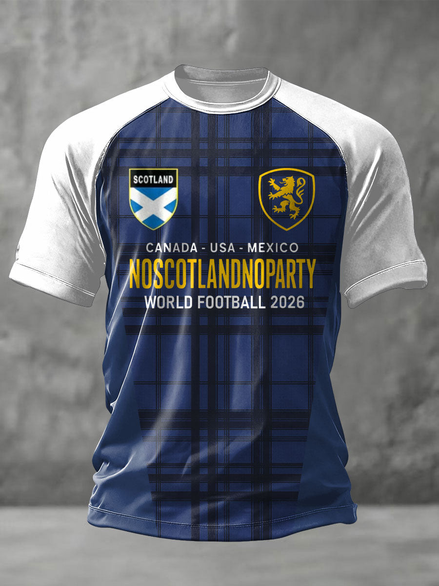 Scotland World Cup 2026 Merch No Scotland No Party World Football Shirt For Him.jpeg Scotland World Cup 2026 Merch No Scotland No Party World Football Shirt For Him.jpeg