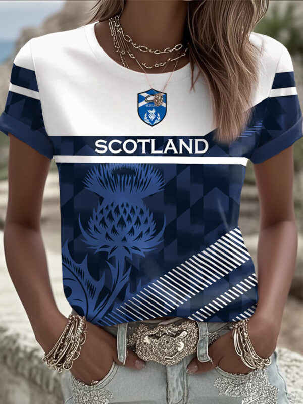 Scotland World Cup 2026 Merch Scotland Soccer Shirt Game Day Fashion For Girlfriend.jpeg