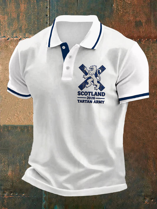 Scotland World Cup 2026 Polo Shirt Scotland Tartan Army Shirt For Soccer Players.jpeg