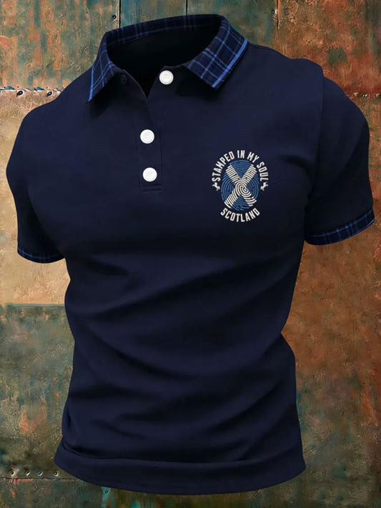 Scotland World Cup 2026 Polo Shirt Stamped In My Soul Shirt For Soccer Lovers.jpeg