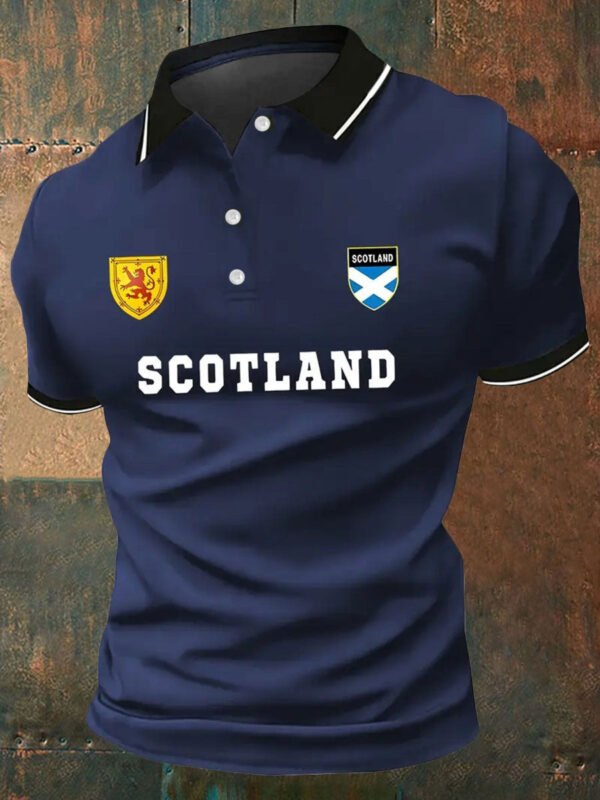 Scotland World Cup 2026 Polo Shirt Tartan Army Clothing Best Gifts For World Cup Lovers.jpeg